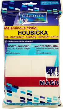 Clanax Houbička nano melaminová 4 ks