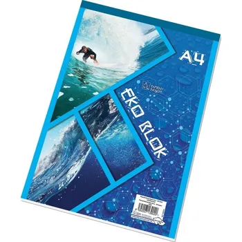 Poznámkový blok Eko Blok A4 čistý