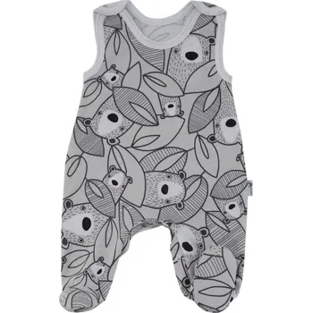 Dětská móda ESITO Brumla kojenecké dupačky šedé