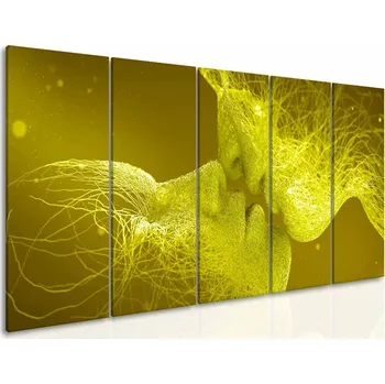 Obraz Malvis ® Něžný polibek VI Velikost (šířka x výška): 150x70 cm