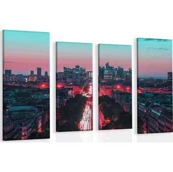 Obraz Malvis ® Obraz život města Velikost: 160x80 cm