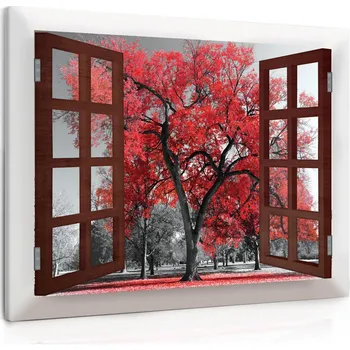 Malvis ® Obraz podzimní atmosféra - strom Velikost: 80x60 cm