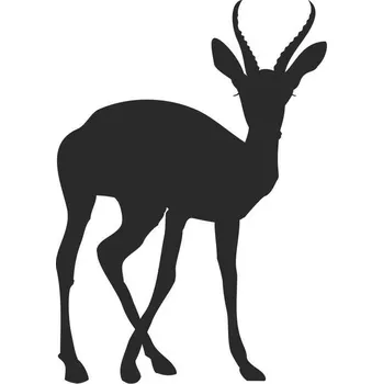 Samolepicí dekorace na vozidlo SI0115010E - Kudu - 160 x 155 mm doprava