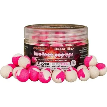 Boilies Starbaits Two-tone Pop-ups YLW-PU 14mm