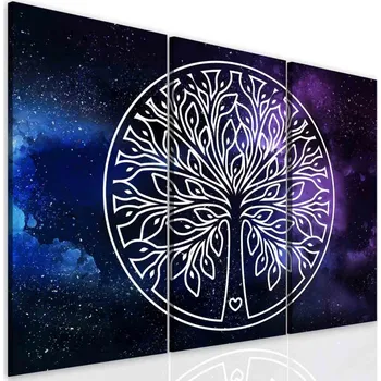 Malvis ® Obraz Vesmírný strom života Velikost: 90x70 cm