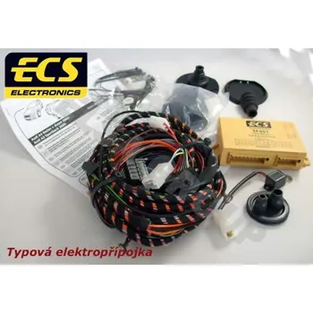 Tažné zařízení Typová elektropřípojka Seat Exeo ST kombi 2009-2013, 7pin, ECS