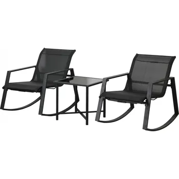 Zahradní sestava Dimenza 515 houpací sestava černá