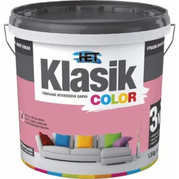 HET Klasik Color 1,5 kg, 0837 růžová