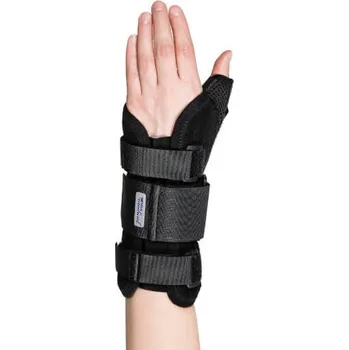 Meyra MANU medical PLUS Ortéza zápěstí s ochranou palce, Varianta: levá, obvod zápěstí 16-19 cm