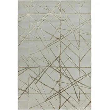 Koberec Asiatic Kusový koberec Aurora 13 Mica - šedý - 80x150cm