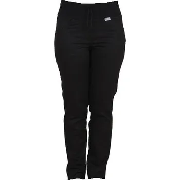 Dámské kalhoty TD BARBORA dám.kalhoty PAS ÚPLET černé - EU 36