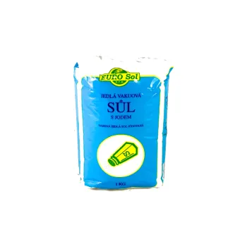 Kuchyňská sůl Sůl jodovaná 1kg