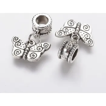 Přívěsek Přívěsek na náramek MOTÝL - TOPBEADS