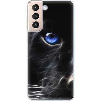 Pouzdro na mobilní telefon Odolné silikonové pouzdro iSaprio - Black Puma - Samsung Galaxy S21