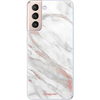 Telefonní příslušenství Odolné silikonové pouzdro iSaprio - RoseGold 11 - Samsung Galaxy S21