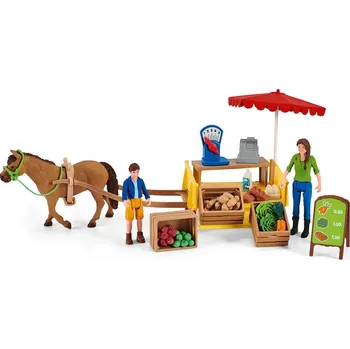 Figurka Schleich 42528 Mobilní farmářský stánek
