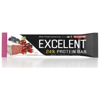 Nutrend Excelent Protein Bar Černý rybíz & Brusinka 85g