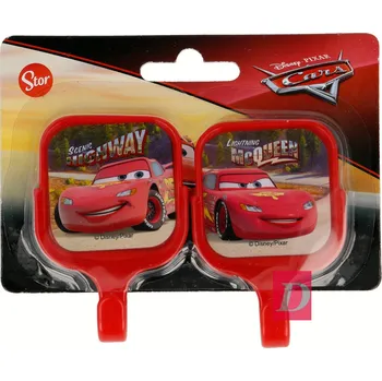 Věšák STORLINE Věšáky CARS čtverec červené