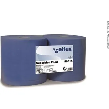 Papírový ručník CELTEX superblue food - průmyslová role CEL/59615/KTN