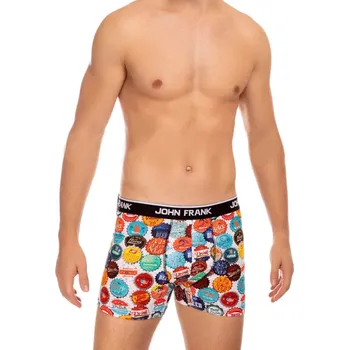 Boxerky Pánské boxerky John Frank JFB64 Dle obrázku L
