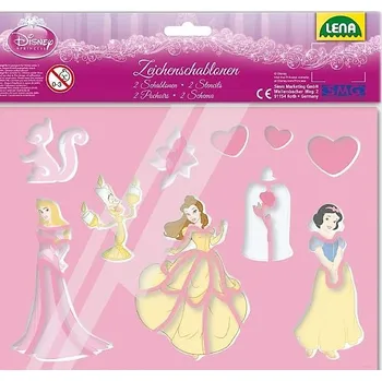 Kreslící šablony Disney Princezny