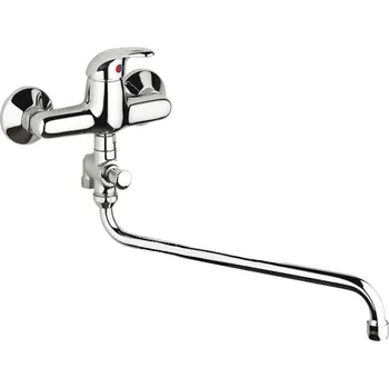 Vodovodní baterie Vanová baterie Paffoni Laguna bez sprchového setu 150 mm chrom LA172