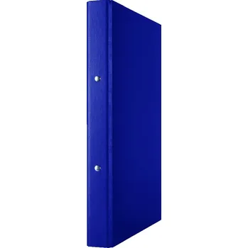 Kroužkový pořadač Donau A4, 2 kroužky, 35 mm, PP, tmavě modrý