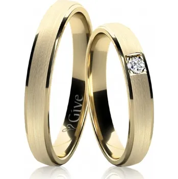 Prsten Luxur Snubní prsteny Idyle G 3 D 3