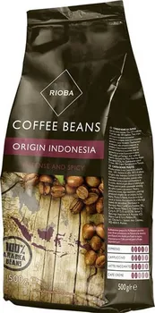Káva Rioba Indonesia zrnková 500 g