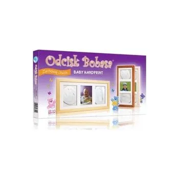 Set školních potřeb Zestaw Odcisk Bobasa - Ramka z Glinką potr. Biała