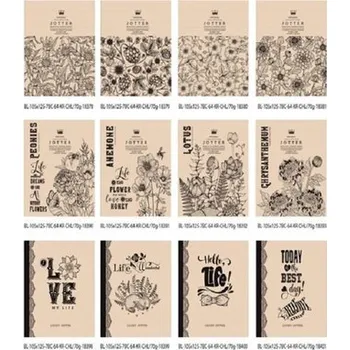 Set školních potřeb Notatnik ozdobny 105x125/64K gładki FRESH