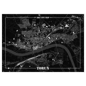 Set školních potřeb Plakat dekoracyjny - Toruń