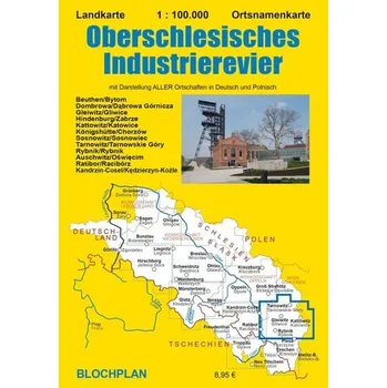 Landkarte Oberschlesisches Industrierevier 1:100 000 - Bloch, Dirk