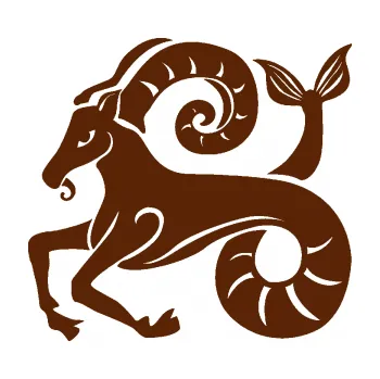 Samolepící dekorace SAMOLEPKA Kozoroh 005 levá (15 - hnědá) NA AUTO, NÁLEPKA, FÓLIE, POLEP, TUNING, VLASTNÍ TEXT, TISK, AUTOSAMOLEPKY.cz, POLEPY, OBRÁZEK, LOGO, SAMOLEPKY