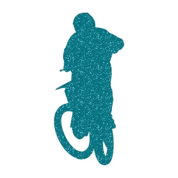 Samolepící dekorace SAMOLEPKA Motorka 018 levá motokros (92 - Ultra Metalic tyrkysová) NA AUTO, NÁLEPKA, FÓLIE, POLEP, TUNING, VLASTNÍ TEXT, TISK, AUTOSAMOLEPKY.cz, POLEPY, OBRÁZEK, LOGO, SAMOLEPKY