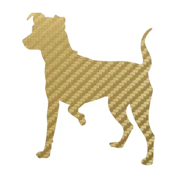 Polep vozidla SAMOLEPKA Pes 075 levá Pražský krysařík (59 - 3D karbon zlatý) NA AUTO, NÁLEPKA, FÓLIE, POLEP, TUNING, VLASTNÍ TEXT, TISK, AUTOSAMOLEPKY.cz, POLEPY, OBRÁZEK, LOGO, SAMOLEPKY