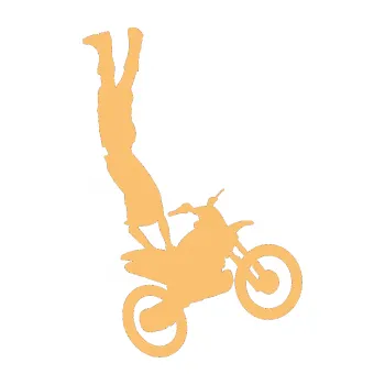 Samolepící dekorace Motorka 019 pravá motokros freestyle akrobacie na motorce (08 - béžová) SAMOLEPKA NA AUTO, NÁLEPKA, FÓLIE, POLEP, TUNING, VLASTNÍ TEXT, TISK, AUTOSAMOLEPKY.cz, POLEPY, OBRÁZEK, LOGO, 3D STICKERS