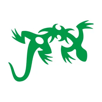 Samolepící dekorace Ještěrka 002 pravá (12 - zelená) SAMOLEPKA NA AUTO, NÁLEPKA, FÓLIE, POLEP, TUNING, VLASTNÍ TEXT, TISK, AUTOSAMOLEPKY.cz, POLEPY, OBRÁZEK, LOGO, 3D STICKERS