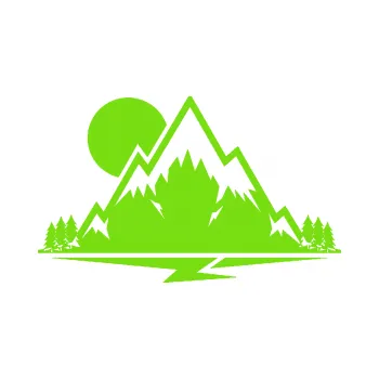 Samolepící dekorace Krajina hory 001 levá (04 - zelená kawasaki) SAMOLEPKA NA AUTO, NÁLEPKA, FÓLIE, POLEP, TUNING, VLASTNÍ TEXT, TISK, AUTOSAMOLEPKY.cz, POLEPY, OBRÁZEK, LOGO, 3D STICKERS