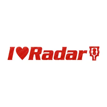 Polep vozidla SAMOLEPKA I love radar nápis (53 - 3D karbon červený) NA AUTO, NÁLEPKA, FÓLIE, POLEP, TUNING, VLASTNÍ TEXT, TISK, AUTOSAMOLEPKY.cz, POLEPY, OBRÁZEK, LOGO, SAMOLEPKY