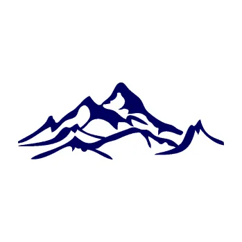 Samolepící dekorace SAMOLEPKA Krajina hory 017 pravá (23 - tmavě modrá) NA AUTO, NÁLEPKA, FÓLIE, POLEP, TUNING, VLASTNÍ TEXT, TISK, AUTOSAMOLEPKY.cz, POLEPY, OBRÁZEK, LOGO, SAMOLEPKY