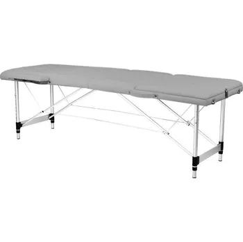 Masážní stůl Skládací masážní stůl ALU KOMFORT 3 - šedý