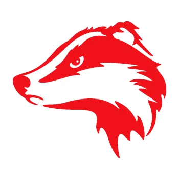 Samolepící dekorace SAMOLEPKA Jezevec 002 levá (10 - červená) NA AUTO, NÁLEPKA, FÓLIE, POLEP, TUNING, VLASTNÍ TEXT, TISK, AUTOSAMOLEPKY.cz, POLEPY, OBRÁZEK, LOGO, SAMOLEPKY