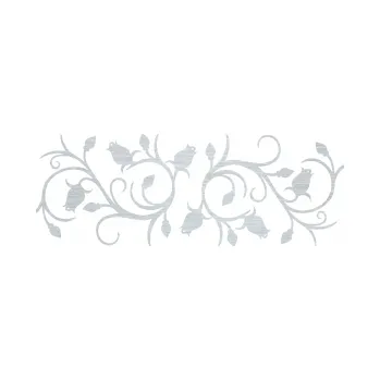 Samolepící dekorace SAMOLEPKA Květina dekor 010 levá růžičky (61 - škrábaný hliník) NA AUTO, NÁLEPKA, FÓLIE, POLEP, TUNING, VLASTNÍ TEXT, TISK, AUTOSAMOLEPKY.cz, POLEPY, OBRÁZEK, LOGO, SAMOLEPKY