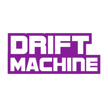 Polep vozidla SAMOLEPKA Drift Machine nápis (14 - fialová) NA AUTO, NÁLEPKA, FÓLIE, POLEP, TUNING, VLASTNÍ TEXT, TISK, AUTOSAMOLEPKY.cz, POLEPY, OBRÁZEK, LOGO, SAMOLEPKY