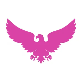 Samolepící dekorace Orlice 001 levá (16 - růžová) SAMOLEPKA NA AUTO, NÁLEPKA, FÓLIE, POLEP, TUNING, VLASTNÍ TEXT, TISK, AUTOSAMOLEPKY.cz, POLEPY, OBRÁZEK, LOGO, 3D STICKERS