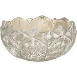 Cementový květináč ve tvaru květu Lottus - Ø 18*10 cm