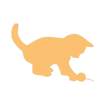 Samolepící dekorace Koťátko 001 pravá (08 - béžová) SAMOLEPKA NA AUTO, NÁLEPKA, FÓLIE, POLEP, TUNING, VLASTNÍ TEXT, TISK, AUTOSAMOLEPKY.cz, POLEPY, OBRÁZEK, LOGO, 3D STICKERS