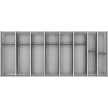 Organizace kuchyně NINKA CUISIO příborník pro LEGRABOX šířka korpusu 1200, plast grafit