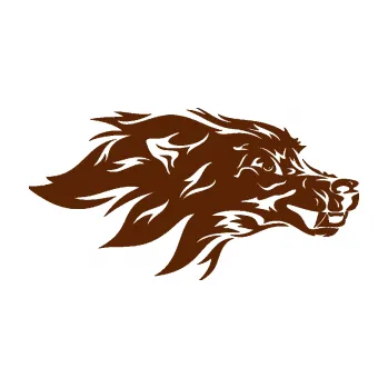 Polep vozidla Pes 127 pravá hlava (15 - hnědá) SAMOLEPKA NA AUTO, NÁLEPKA, FÓLIE, POLEP, TUNING, VLASTNÍ TEXT, TISK, AUTOSAMOLEPKY.cz, POLEPY, OBRÁZEK, LOGO, 3D STICKERS